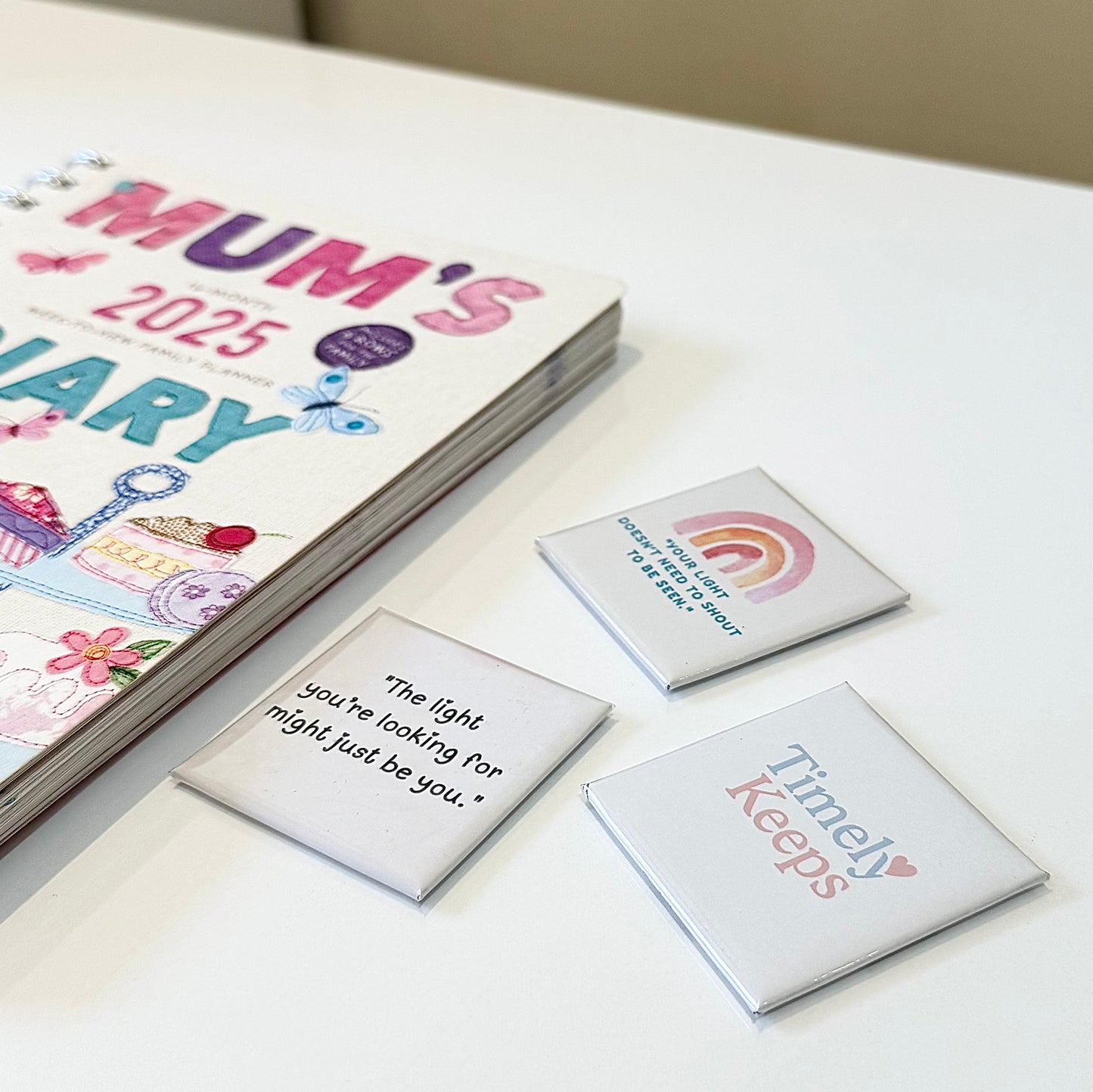 Set of 9 Premium Personalised Glossy Photo Magnets